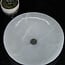 Selenite (Satin Spar Gypsum) Round Charging Bowl Dish - Extra Large XL 9"