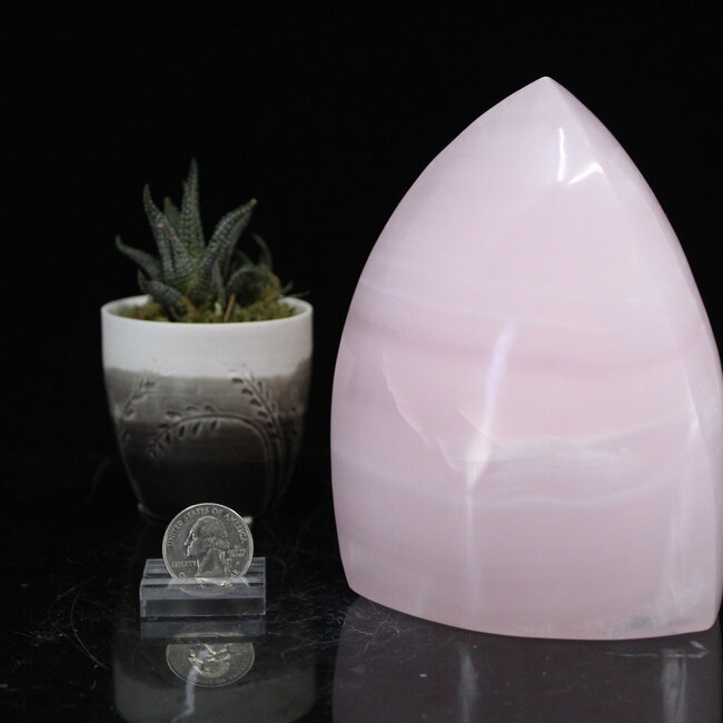 Pink Calcite Flame - 5"