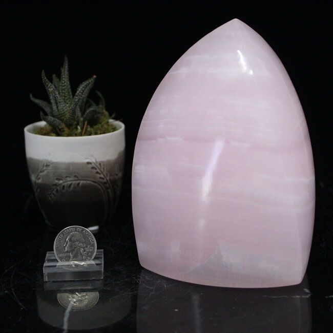 Pink Calcite Flame - 5"