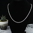 Rope Chain Necklace - 24" Sterling Silver