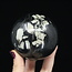 Chrysanthemum (Flower) Stone Sphere Orb -75mm
