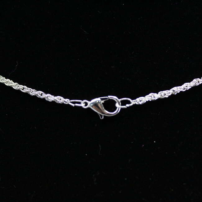 Necklaces - 24" Rope Chain (Silver Plated) - Pendants