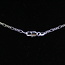 Figaro Chain Necklace Sterling Silver - 18" (.6mm)