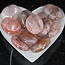 Fire Quartz (Red Hematoid) Palm Pillow Pocket Stones - Medium