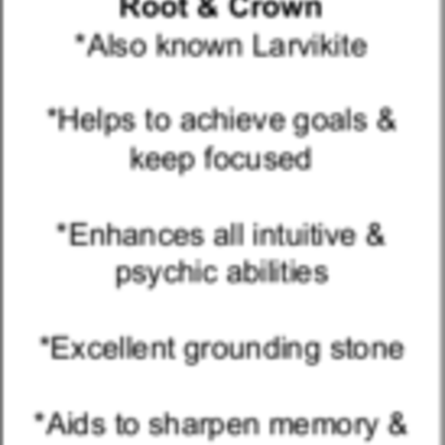 Black Labradorite (Larvakite) - Medium Rough Raw Natural