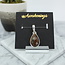 Pietersite Faceted Teardrop Pendant - Sterling Silver