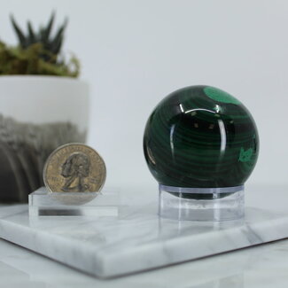 Malachite Sphere/Orb - 40mm