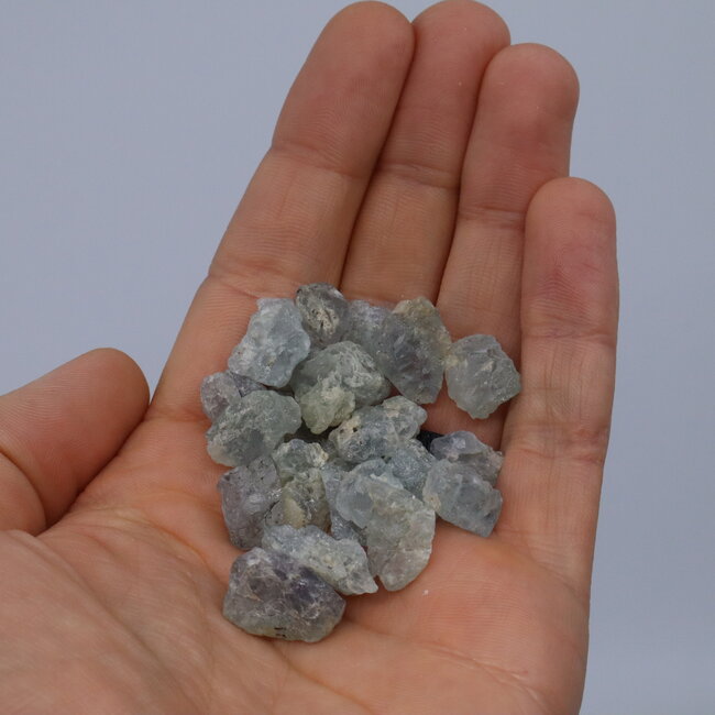 Lilac Herderite - Rough Raw Natural