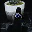 Lapis Lazuli Ring - Size 5 - Sterling Silver Oval