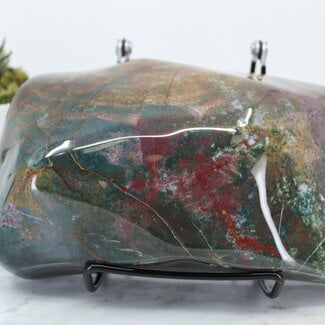 Bloodstone/Heliotrope Specimen Large Polished #2