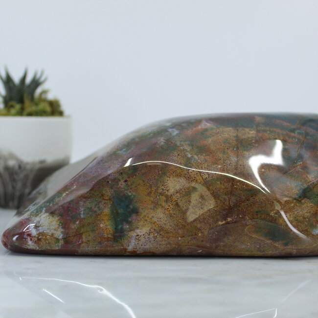 Bloodstone/Heliotrope Specimen Large Polished #2