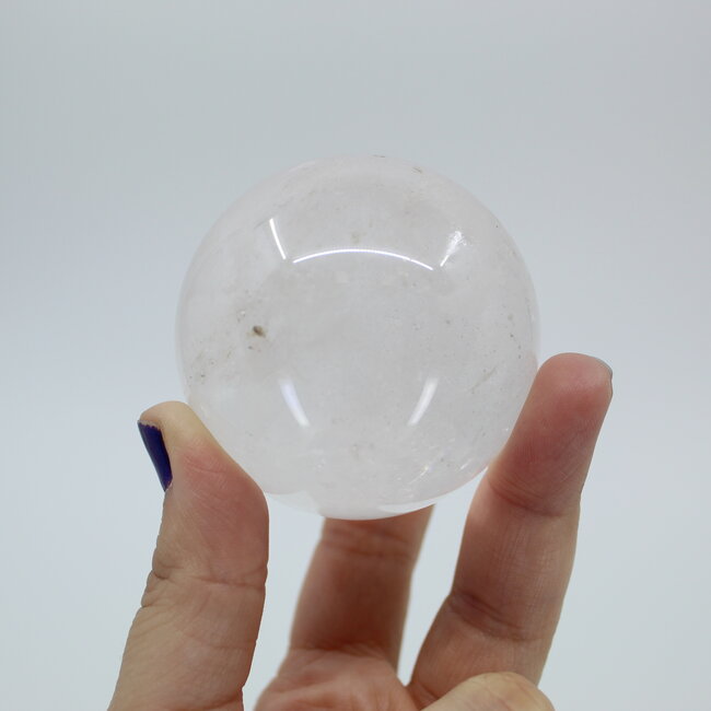 Clear (Crystal) Quartz Spheres Orb Globes - 60-65mm