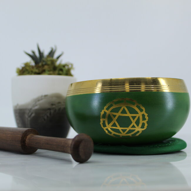 3.75" Metal Singing Bowl Set with Strikers & Case