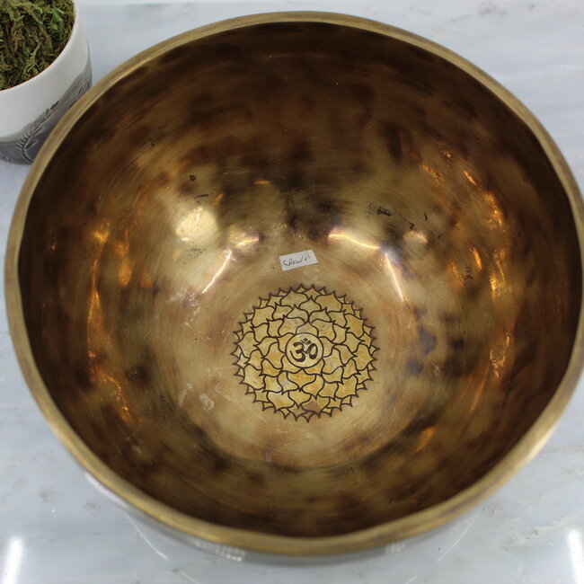 Singing Bowl Sets -7 Note Chakra Attuned Metal Striker & Case - Hand Hammered India
