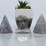 Purple Fluorite Narrow Pyramids - (2" Tall)