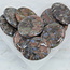 Que Sera (Blue Opal Llianite Galaxy Rhyolite Liberite Glaucophane) Worry Stone - Large Oval