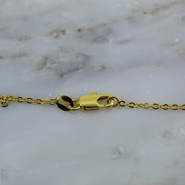 Necklaces - 18" Link Cable Chain (Gold Plated) - Pendants