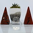 Brecciated Red Jasper Narrow High Pyramid- (2" Tall)