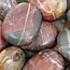 Cherry (Red) Creek Jasper Palm Pillow Pocket Stones