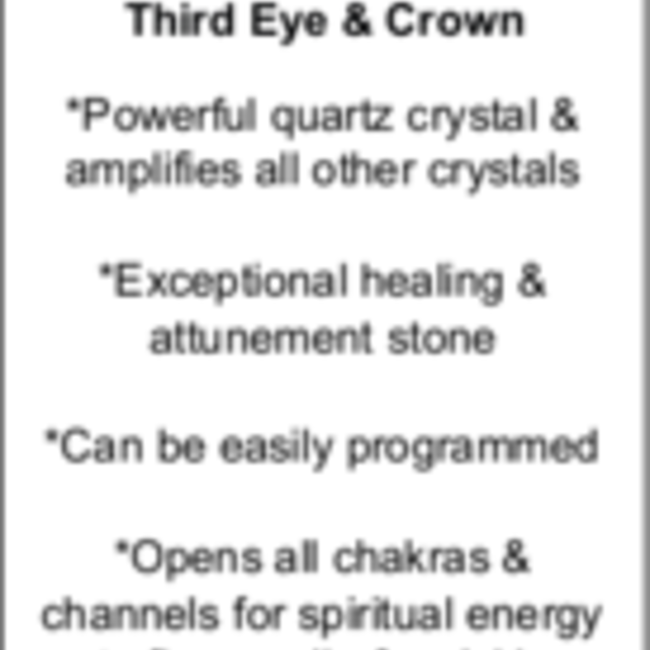 Pakimer Diamonds - Rough Raw Natural (2-4cm)