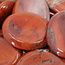 Brecciated Red Jasper Worry Stones - Large Oval