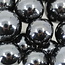 Magnetic Hematite Sphere Orb (Set of 2) 25 - 30mm