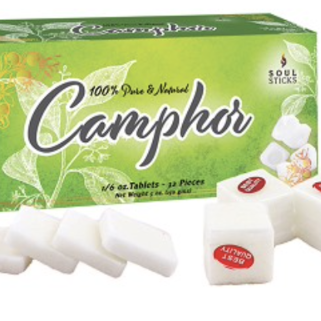 Camphor Tablets - 4 Blocks