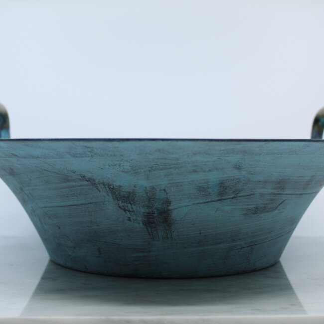 Copper Chinese Spouting Resonance Fountain Bowl Large