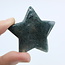 Moss Agate Star- Large (2")