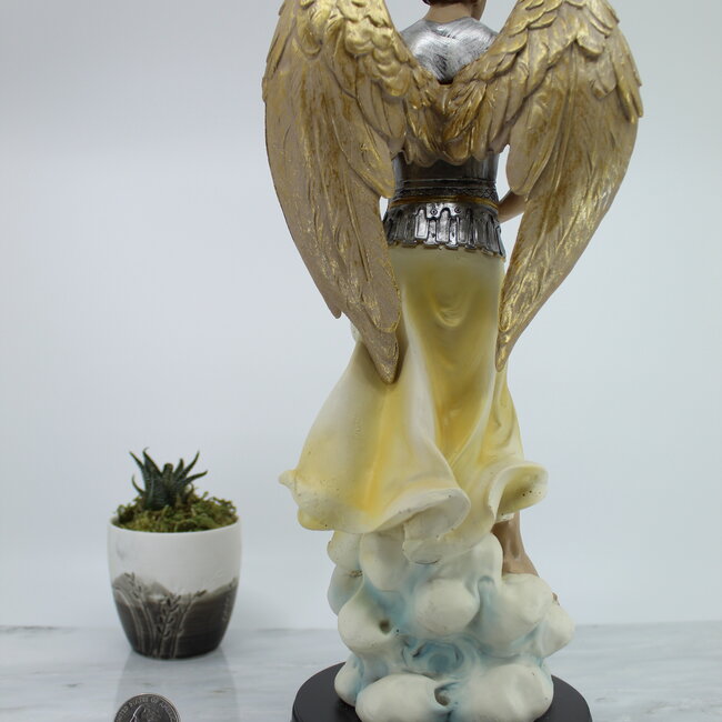 Archangel Gabriel Color Statue 12 inch