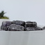 Garnet in Arfvedsonite (Fireworks Stone) - Tumbled