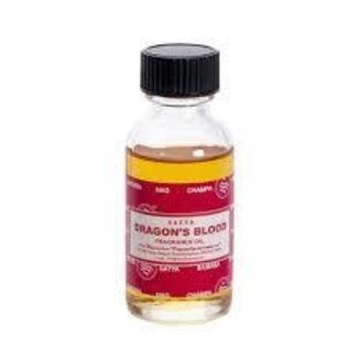 Dragons Dragon's Blood Fragrance Oils - 30ml (1oz) - Aroma Lamp Potpourri Diffuser - Satya