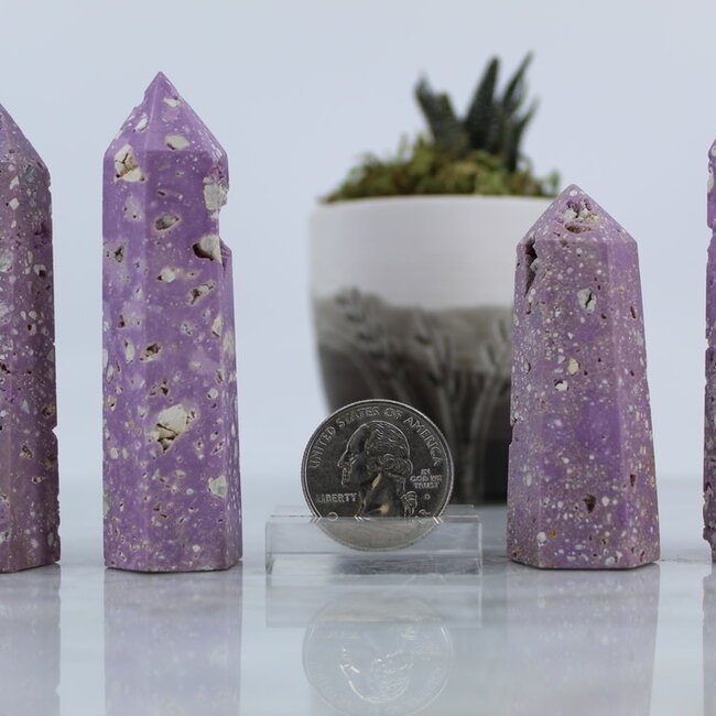 Phosphosiderite Tower Point Generator - Medium 2-3"