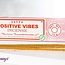 Positive Vibes Incense - 12 Sticks in Box 15g - Satya