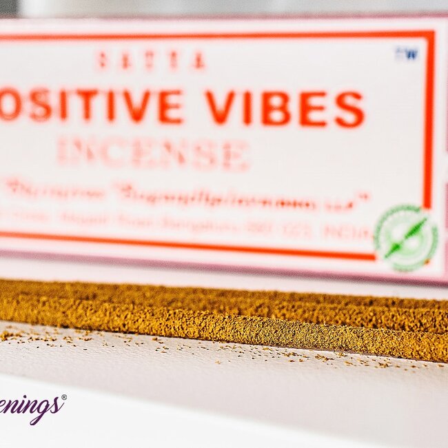 Positive Vibes Incense - 12 Sticks in Box 15g - Satya