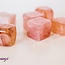 Rose Quartz Cubes 1"