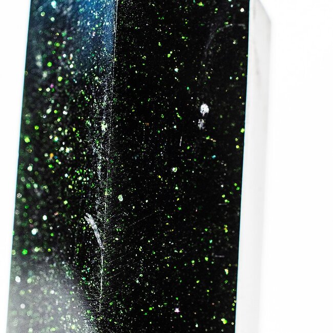 Green Sandstone (Goldstone Gold Stone) Sand Stone Tower Point Generator - Medium (3-4")