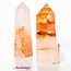 Fire Quartz (Red Hematoid) Tower Point Generator - Medium (2-4")