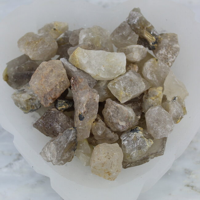 Gold (Golden Rutile Angel Venus Hair) Rutilated Quartz - Rough Raw Natural