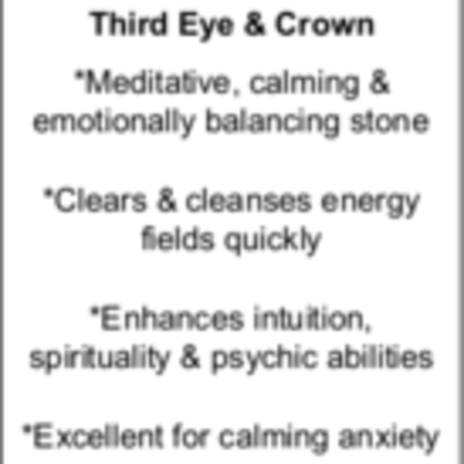 Chevron (Dream) Amethyst - Large Tumbled