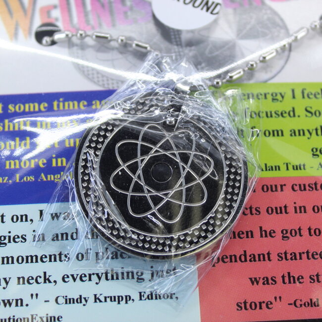 Grounding Wellness Pendants - Stainless Steel Necklace Scalar Quantum Energy