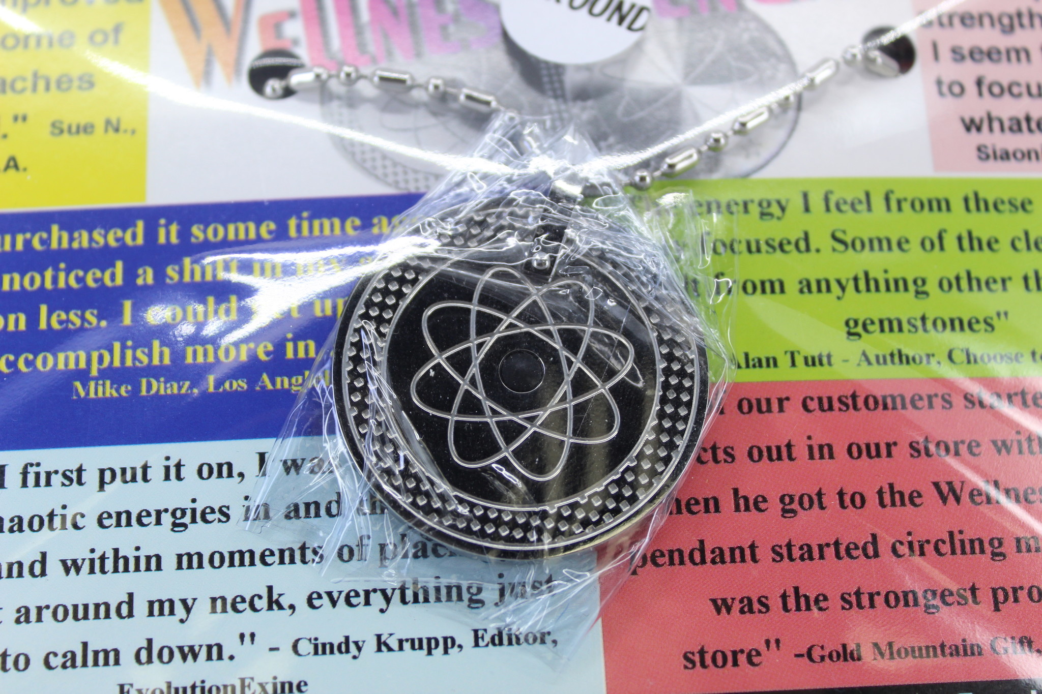 Grounding Wellness PendantSterling Silver Necklace