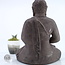 Buddha Tea Light Holder Statuary Statue 8"