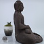 Buddha Tea Light Holder Statuary Statue 8"