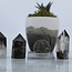 Garden (Landscape Ghost Phantom) Quartz Lodolite Tower Point Generator - Small