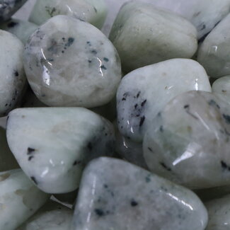 Hiddenite (Green Kyanite) - Tumbled