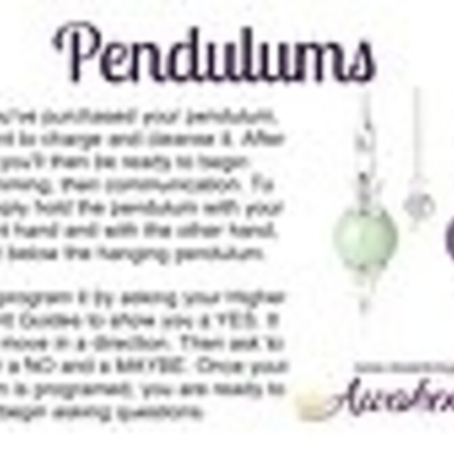 Sodalite Pendulums - Dowsing Hexagonal Faceted Point Divination - Silver Chain Crystal Gemstone