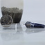 Sodalite Pendants - Wire Wrapped Faceted Points - Silver Plated