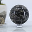 Indigo Gabbro (Mystic Merlinite) Sphere Orb - 50mm