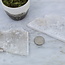 Selenite (Satin Spar Gypsum) Slab Slice Flat - 2.5-4" Medium One Side Polished Translucent